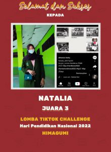 Mahasiswa PGMI Juara III Lomba Tiktok Challenge Rangka Memperingati Hari Pendidikan Nasional 2022