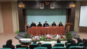 Jurusan PGMI Melaksanakan Munaqosah Gelombang XXIV Tahun Akademik 2021-2022 Genap
