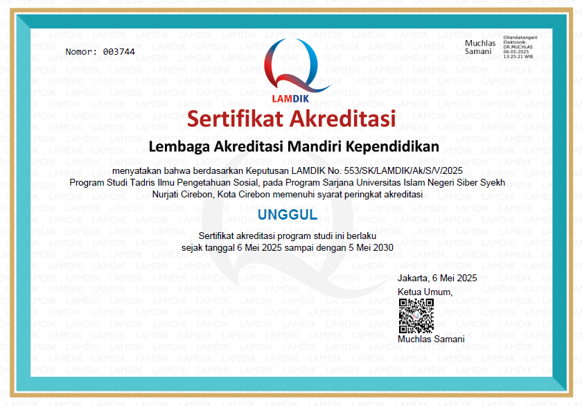 T.IPS Meraih Akreditasi Unggul