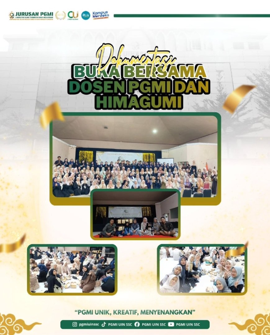 Pererat Ukhuwah Ramadhan, Keluarga Besar PGMI UIN Siber Syekh Nurjati Cirebon Gelar Buka Puasa Bersama