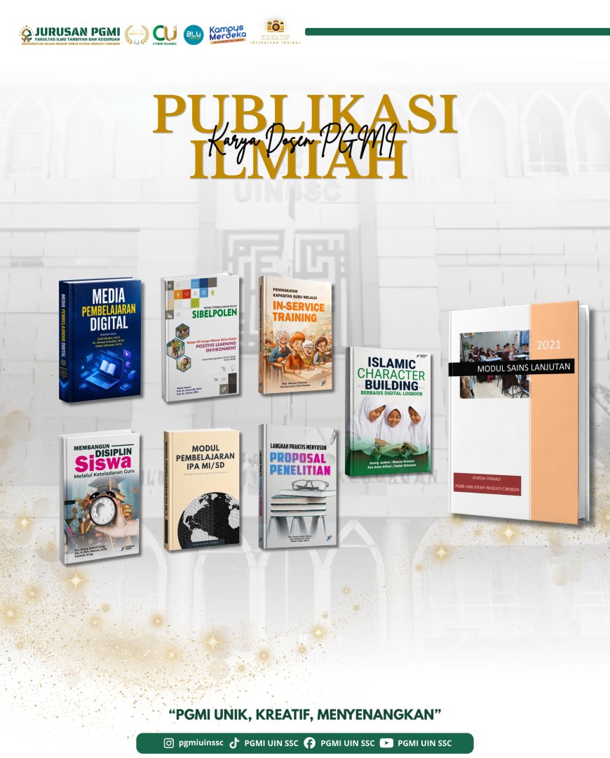 Publikasi Ilmiah Karya Dosen PGMI, Hadirkan Beragam Referensi untuk Mendukung Pendidikan Dasar