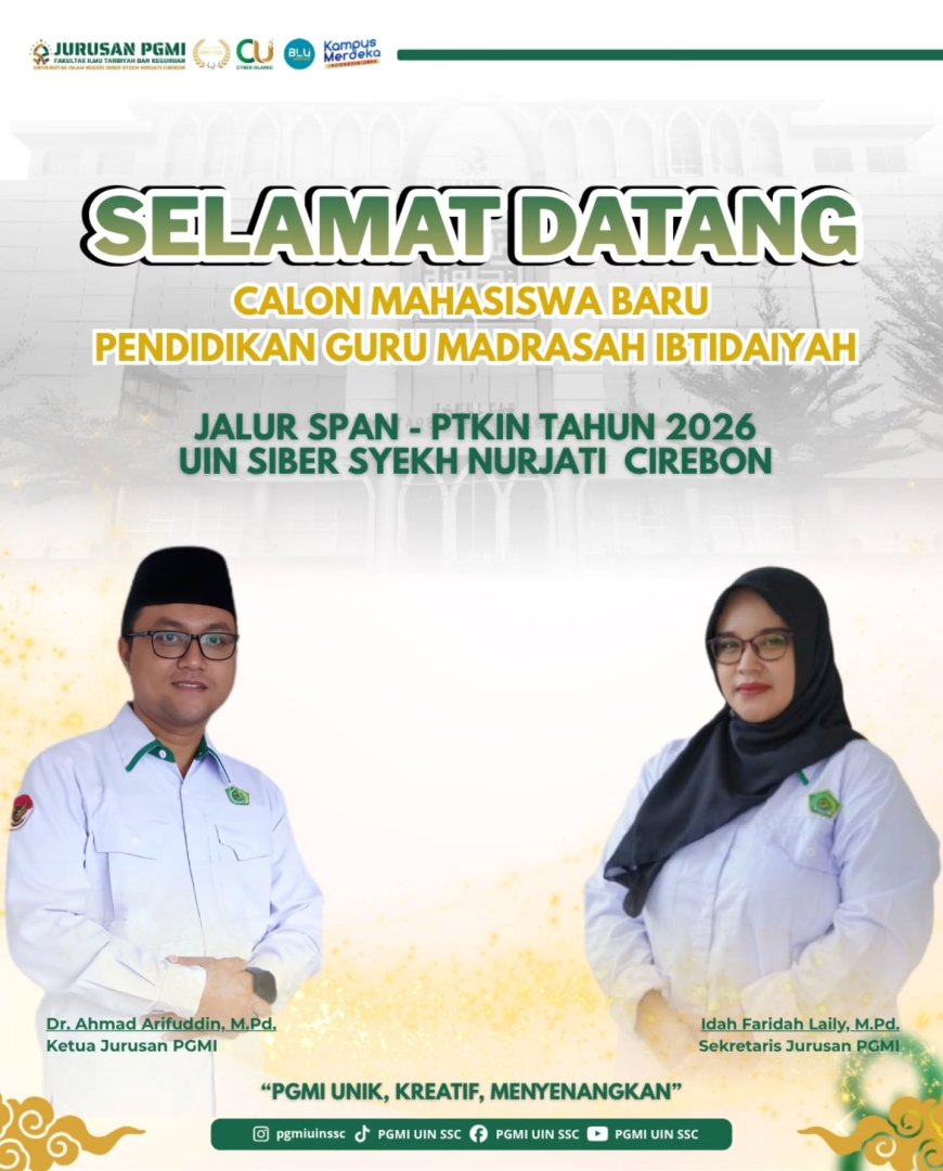 PGMI UIN Siber Syekh Nurjati Cirebon Sambut Mahasiswa Baru Jalur SPAN-PTKIN Tahun Akademik 2026/2027