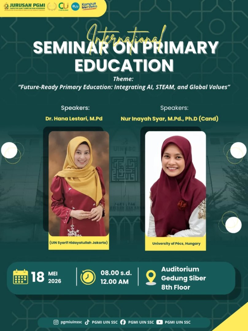 Membaca Arah Pendidikan Masa Depan, PGMI UIN Siber Syekh Nurjati Cirebon Gelar International Seminar on Primary Education