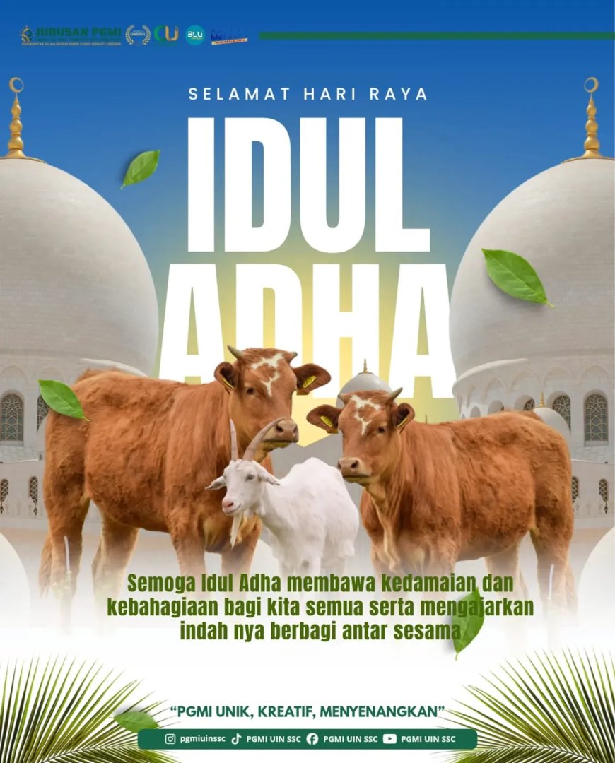 PGMI UIN Siber Syekh Nurjati Cirebon Sampaikan Ucapan Selamat Hari Raya Idul Adha