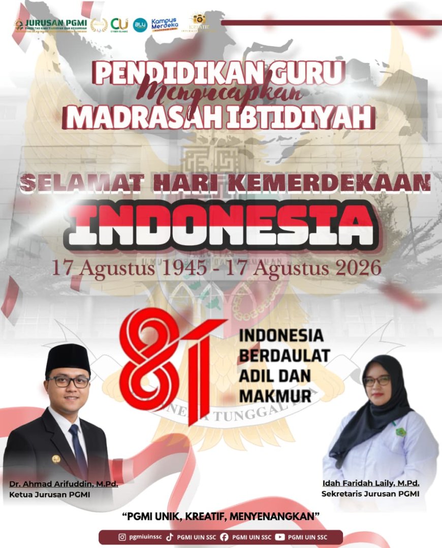 PGMI UIN Siber Syekh Nurjati Cirebon Semarakkan HUT ke-81 Kemerdekaan Republik Indonesia