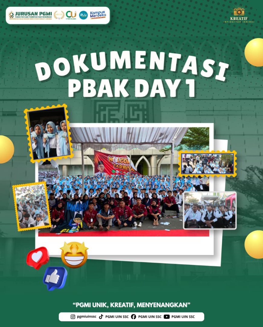 Tiga Hari PBAK Universitas Islam Negeri Siber Syekh Nurjati Cirebon, Momentum Mahasiswa Baru Mengenal Budaya Akademik dan Membangun Kebersamaan