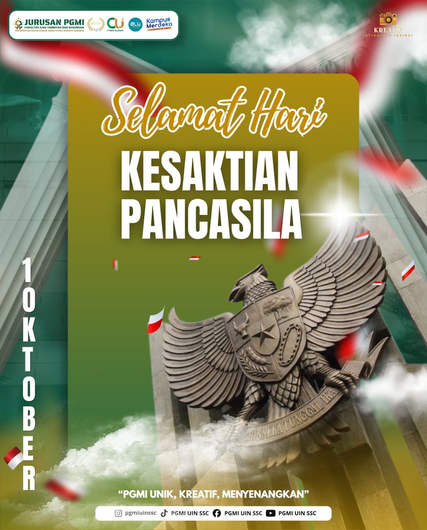Jurusan PGMI UIN Siber Syekh Nurjati Cirebon Peringati Hari Kesaktian Pancasila 1 Oktober 2026